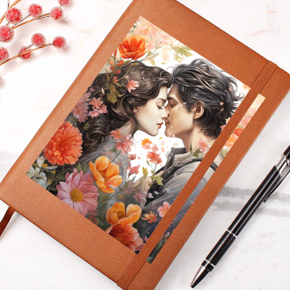 Valentine's Day Art 096 - Vegan Leather Journal