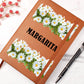 Margarita (Playful Daisies) - Vegan Leather Journal