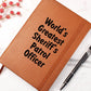 World's Greatest Sheriff's Patrol Officer v1 - Vegan Leather Journal