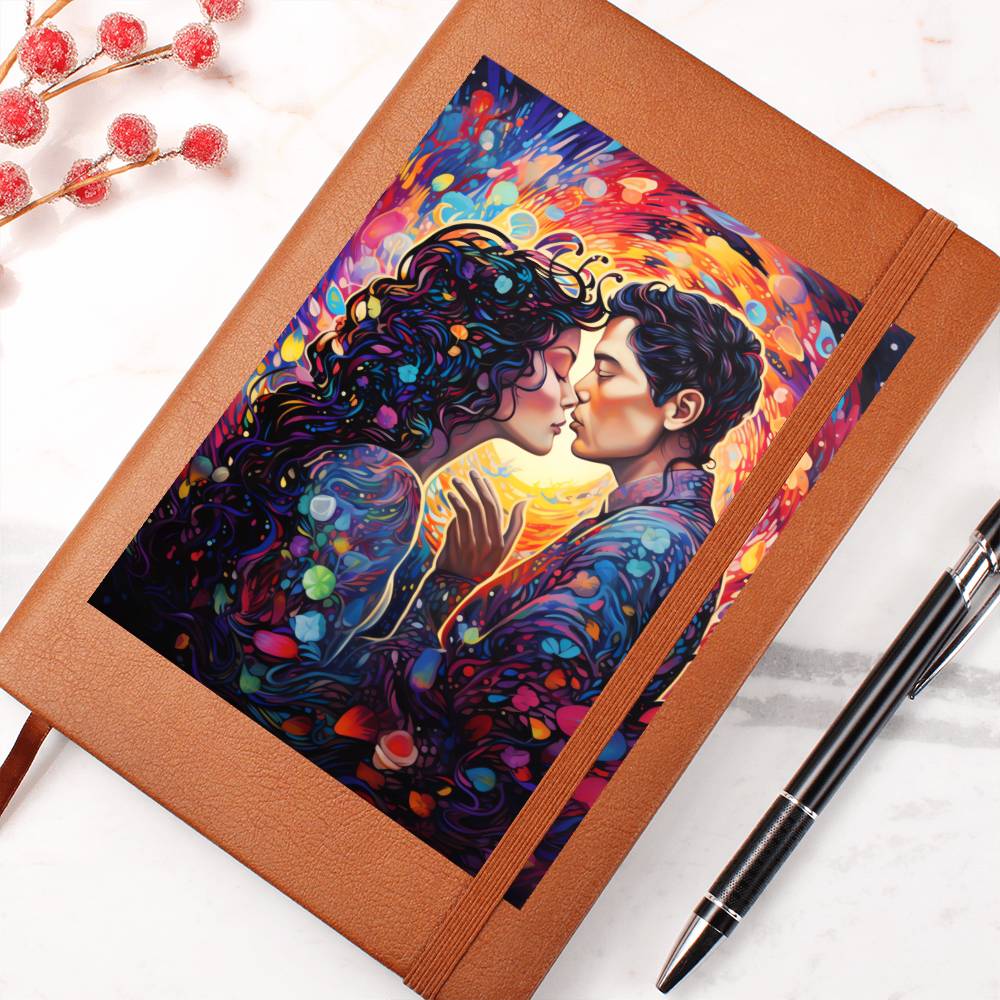 Valentine's Day Art 365 - Vegan Leather Journal