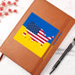 Ukrainian-American - Vegan Leather Journal