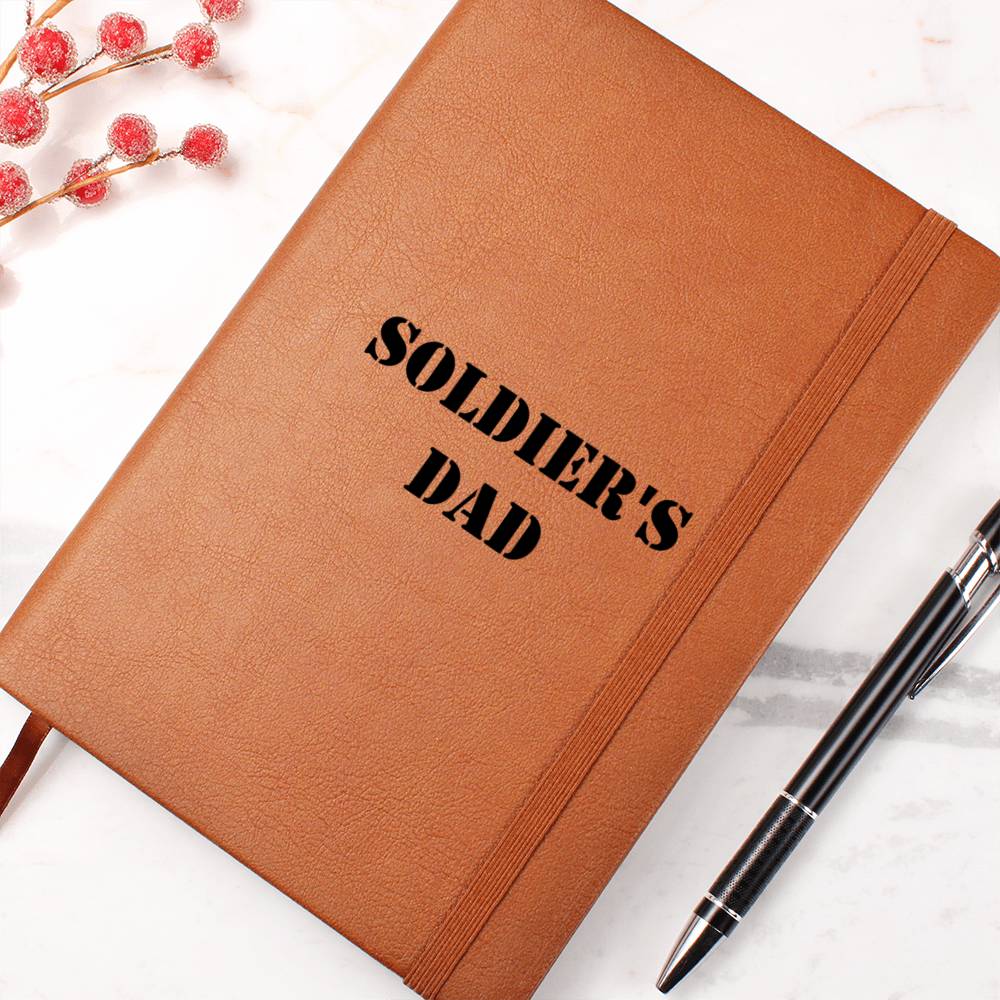Soldier's Dad - Vegan Leather Journal