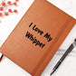 Love My Whippet v4 - Vegan Leather Journal