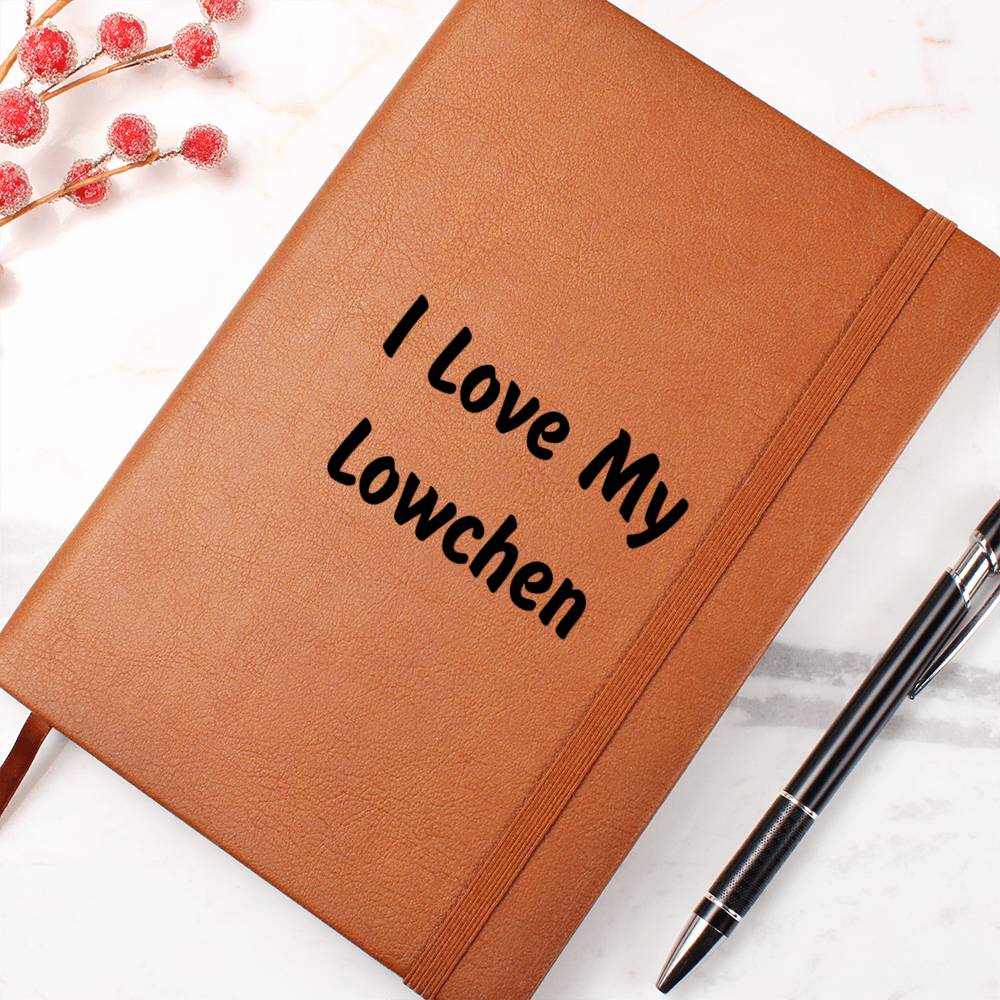 Love My Löwchen v4 - Vegan Leather Journal