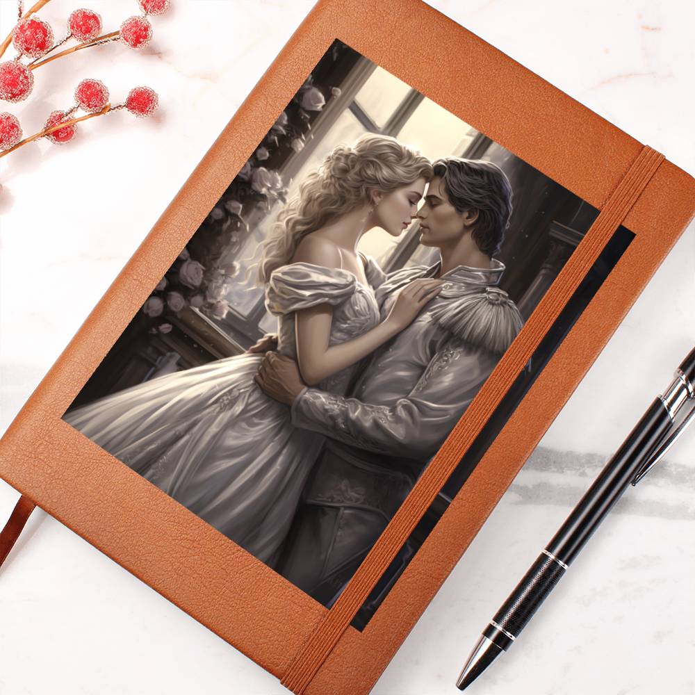 Valentine's Day Art 012 - Vegan Leather Journal