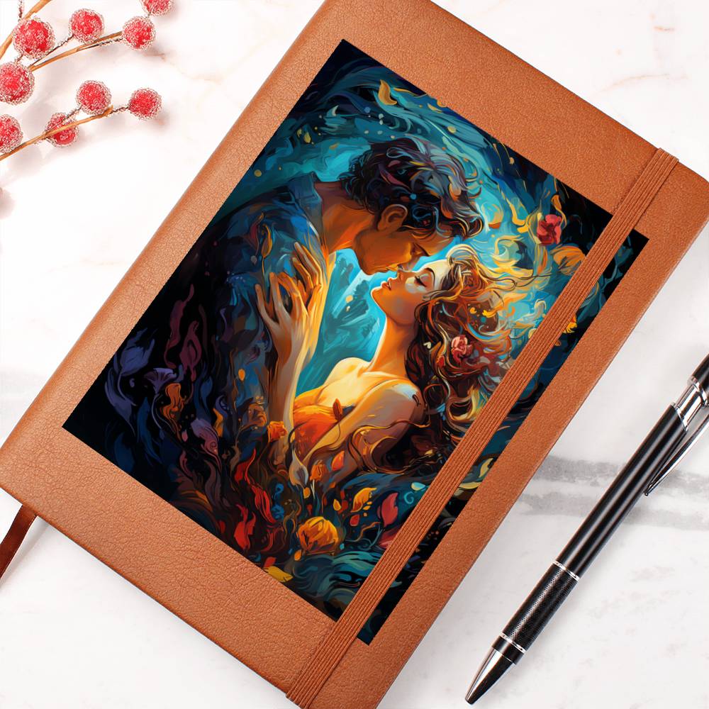 Valentine's Day Art 236 - Vegan Leather Journal