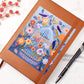 Birds And Floral Design 132 - Vegan Leather Journal