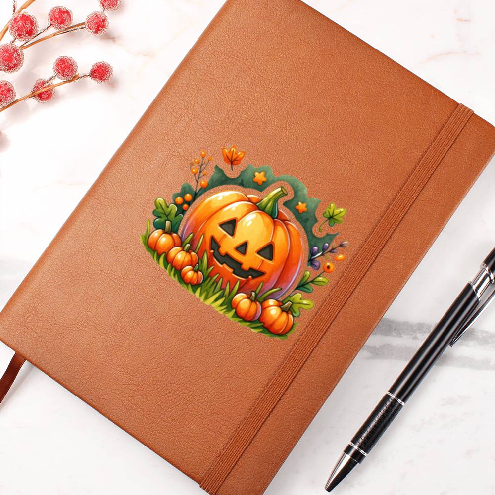 Cute Halloween Sticker 096 - Vegan Leather Journal