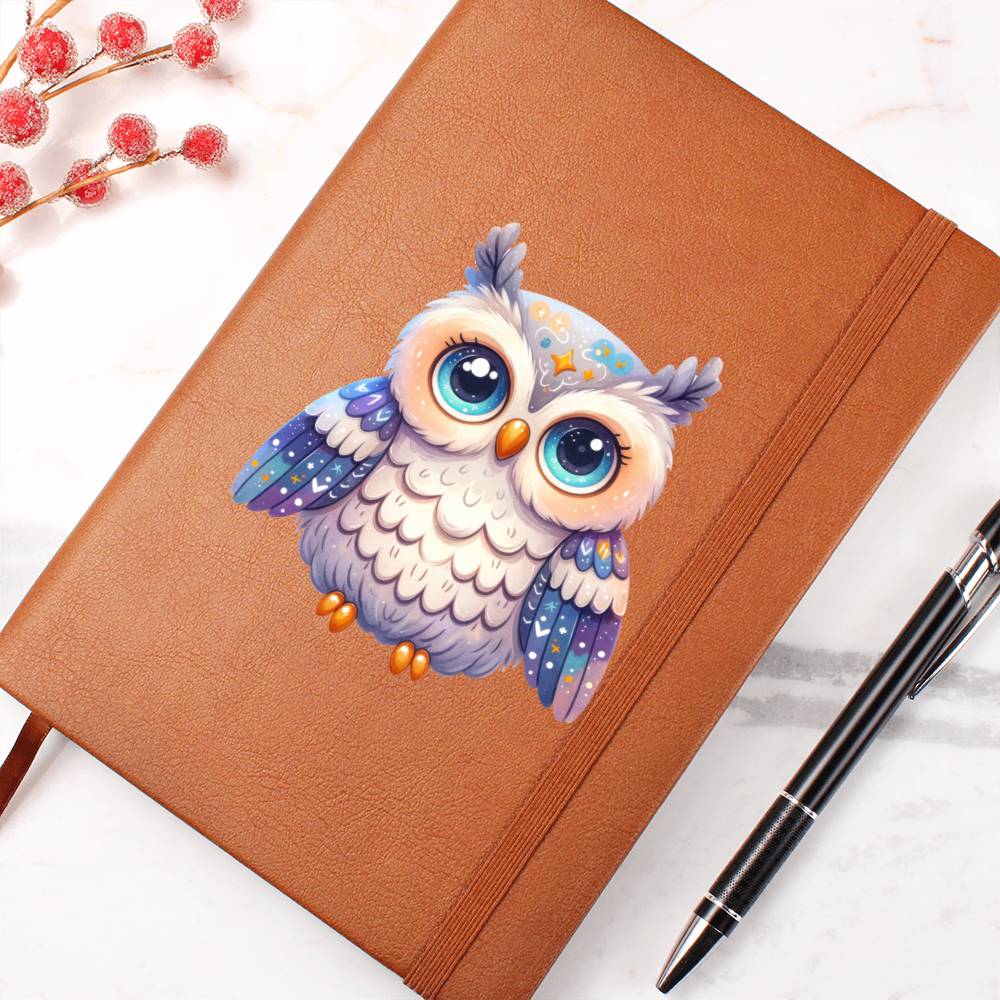 Cute Halloween Sticker 084 - Vegan Leather Journal
