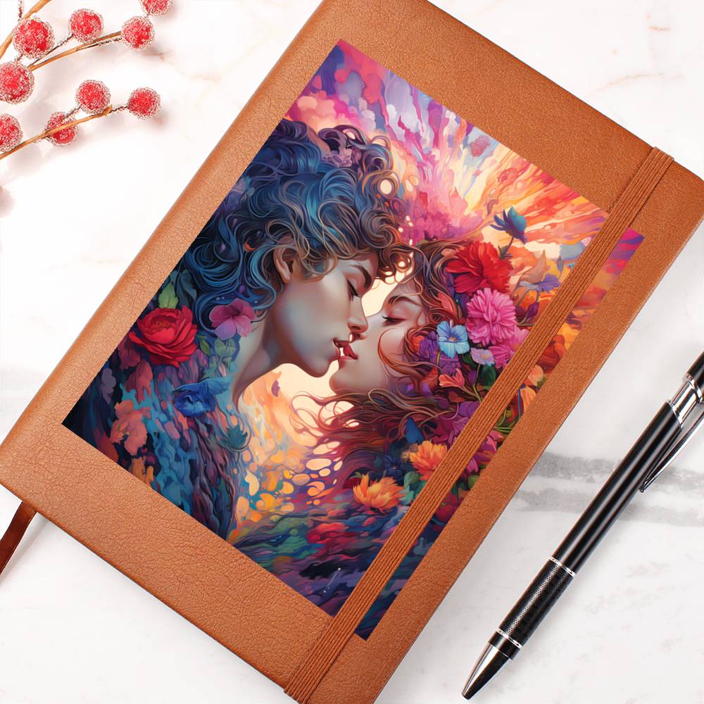 Valentine's Day Art 175 - Vegan Leather Journal