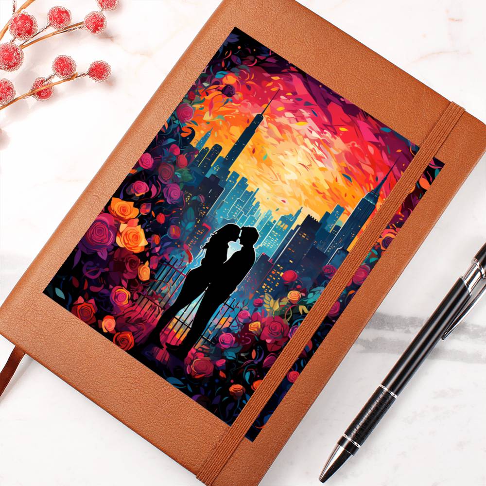 Valentine's Day Art 303 - Vegan Leather Journal