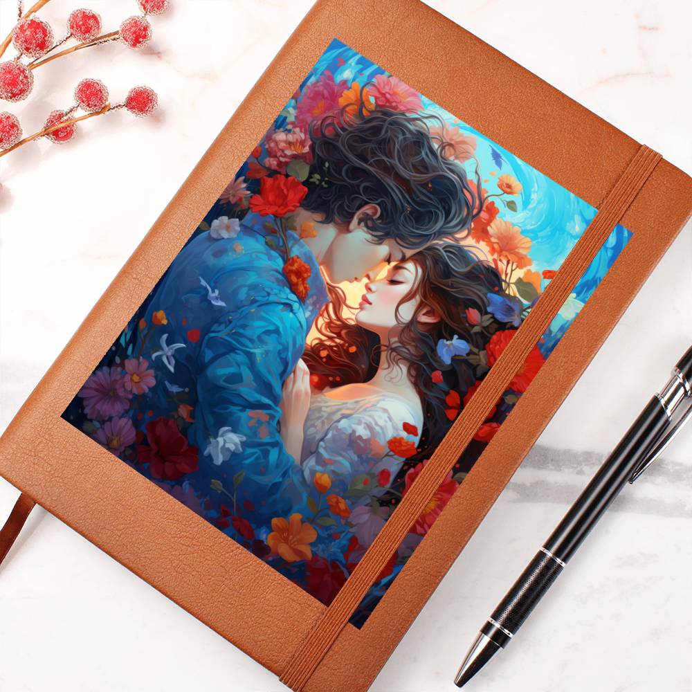 Valentine's Day Art 120 - Vegan Leather Journal