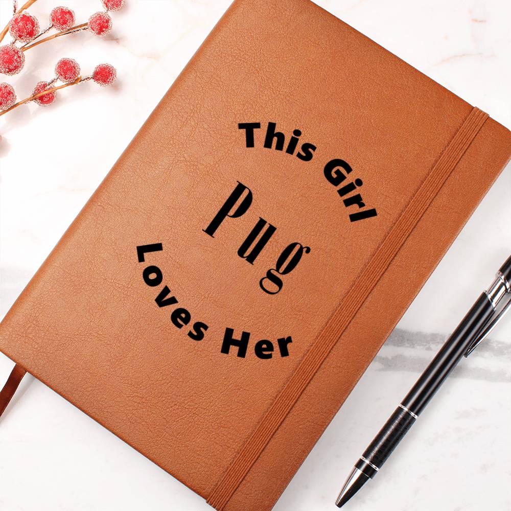 Pug v2 - Vegan Leather Journal