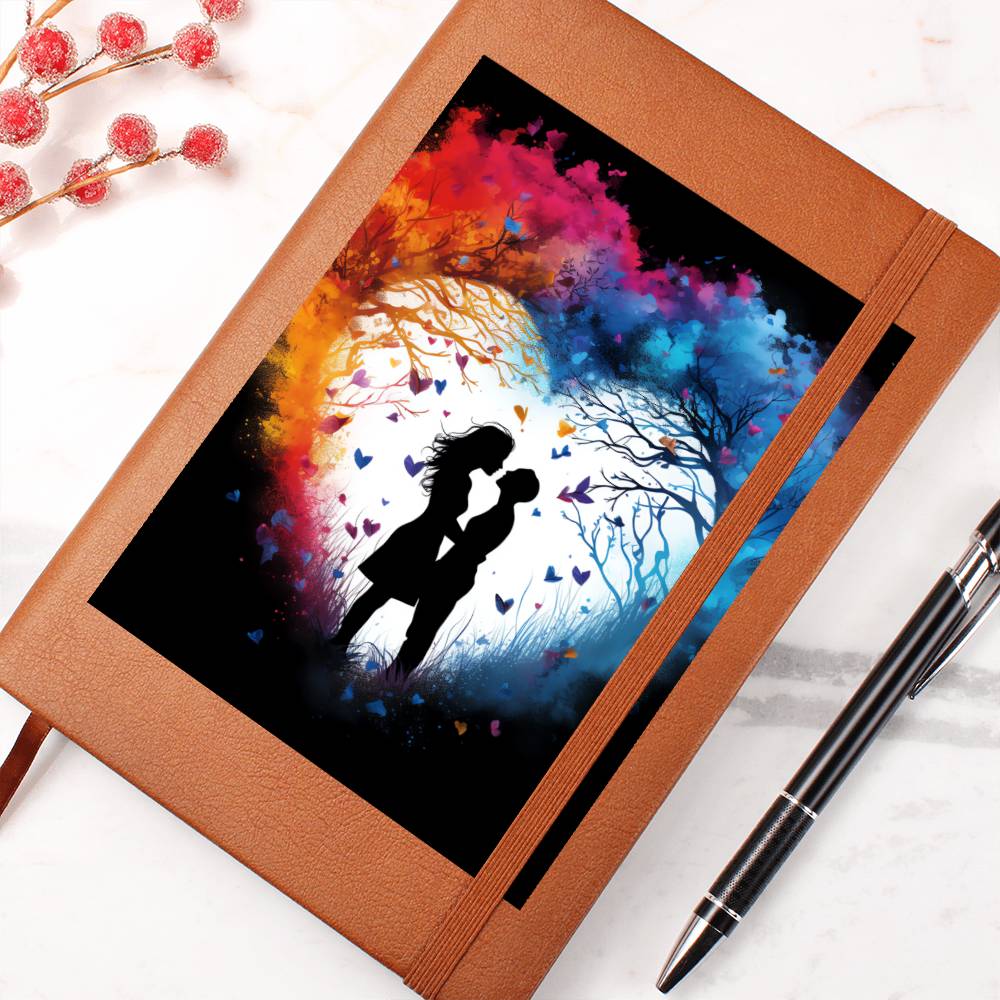 Valentine's Day Art 209 - Vegan Leather Journal