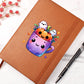 Cute Halloween Sticker 011 - Vegan Leather Journal