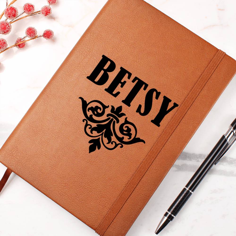 Betsy  v01 - Vegan Leather Journal