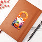 Cute Halloween Sticker 109 - Vegan Leather Journal