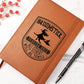 Vintage Halloween Signs 03 - Vegan Leather Journal