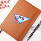 Cute Back to School Sticker 045 - Vegan Leather Journal