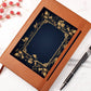 Ornate Gold Cover 010 - Vegan Leather Journal