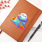 Cute Halloween Sticker 026 - Vegan Leather Journal