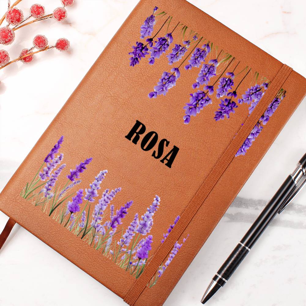 Rosa (Lavender) - Vegan Leather Journal