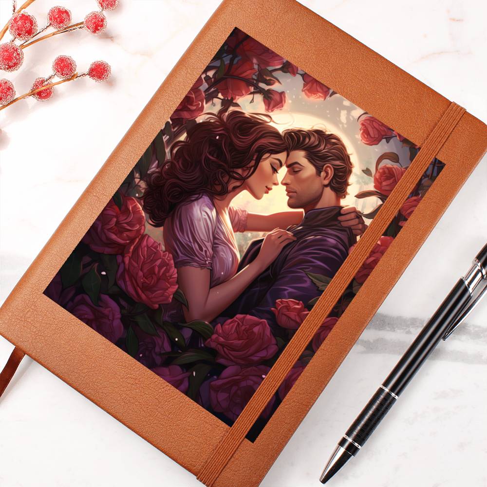 Valentine's Day Art 056 - Vegan Leather Journal