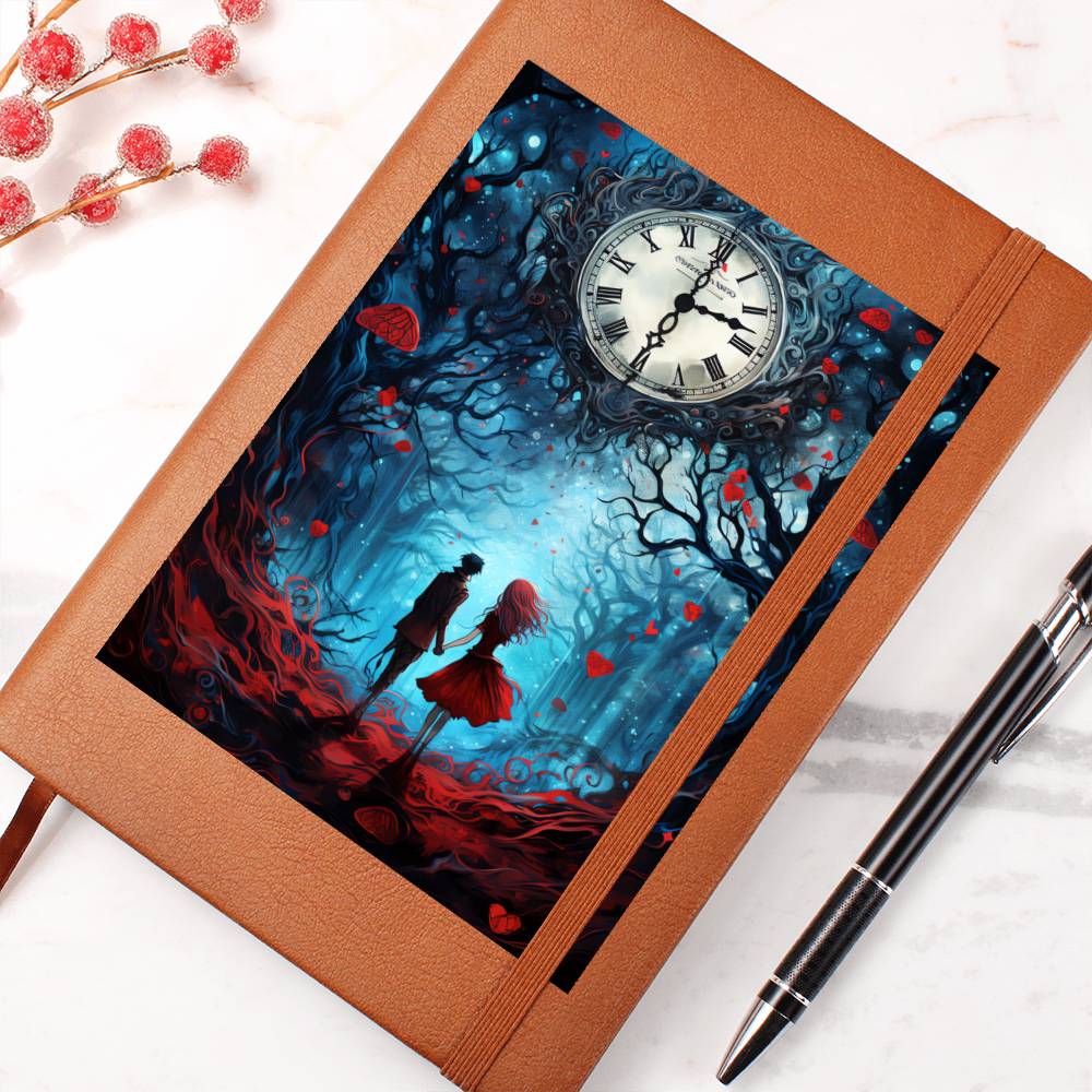 Valentine's Day Art 272 - Vegan Leather Journal