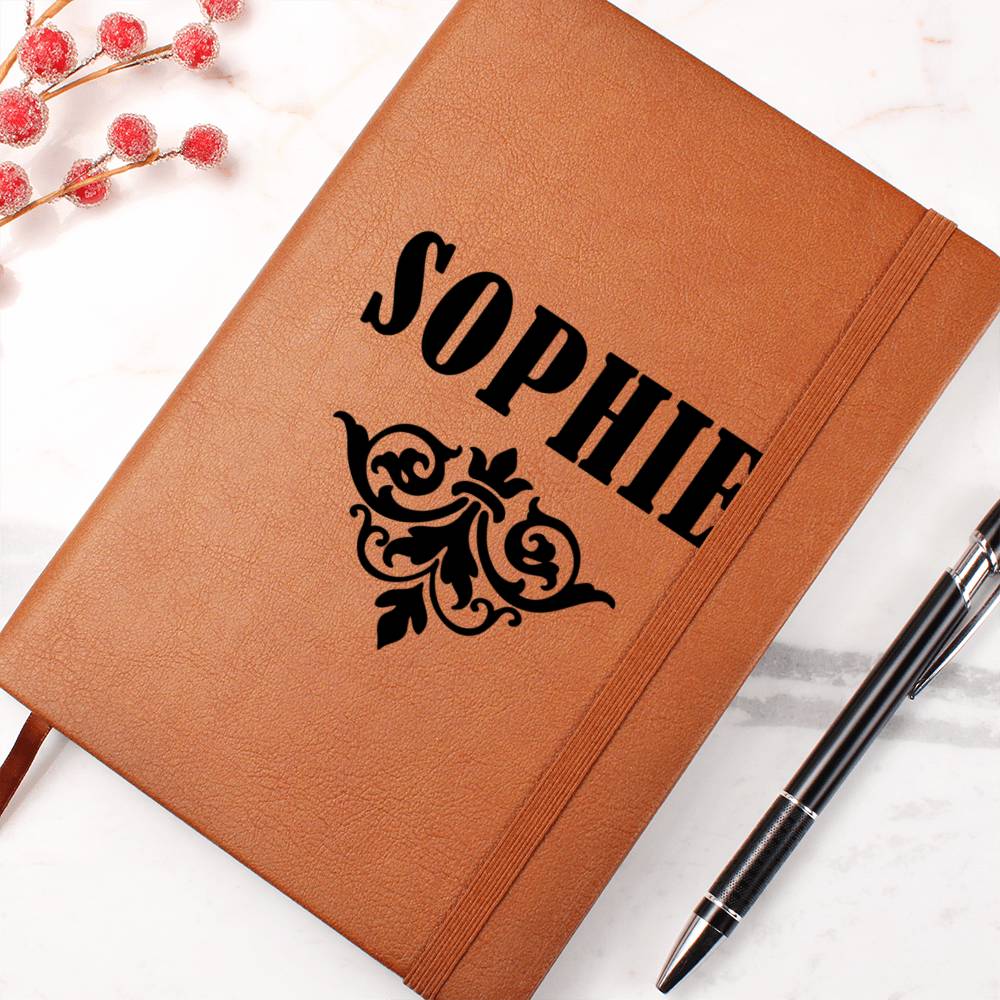 Sophie  v01 - Vegan Leather Journal