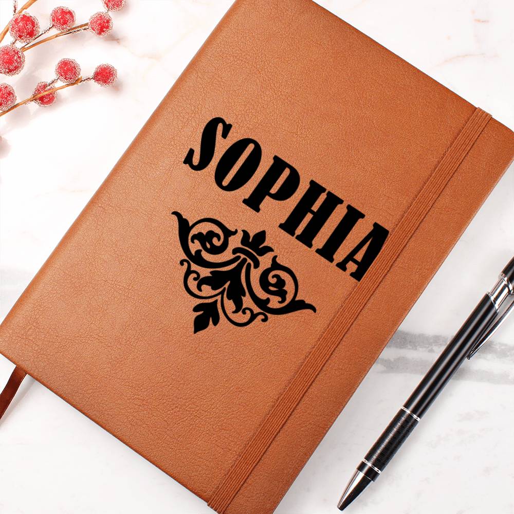 Sophia  v01 - Vegan Leather Journal
