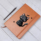 Cute Halloween Sticker 070 - Vegan Leather Journal