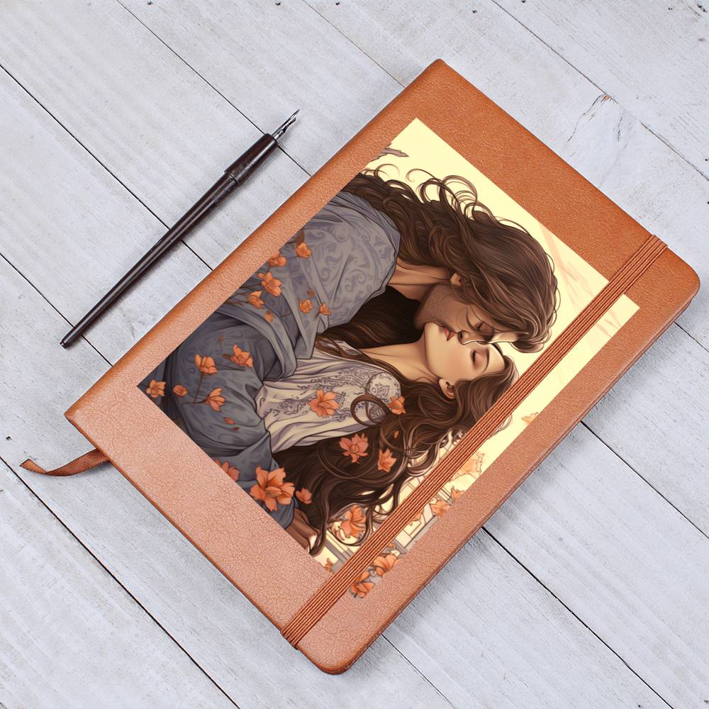 Valentine's Day Art 346 - Vegan Leather Journal