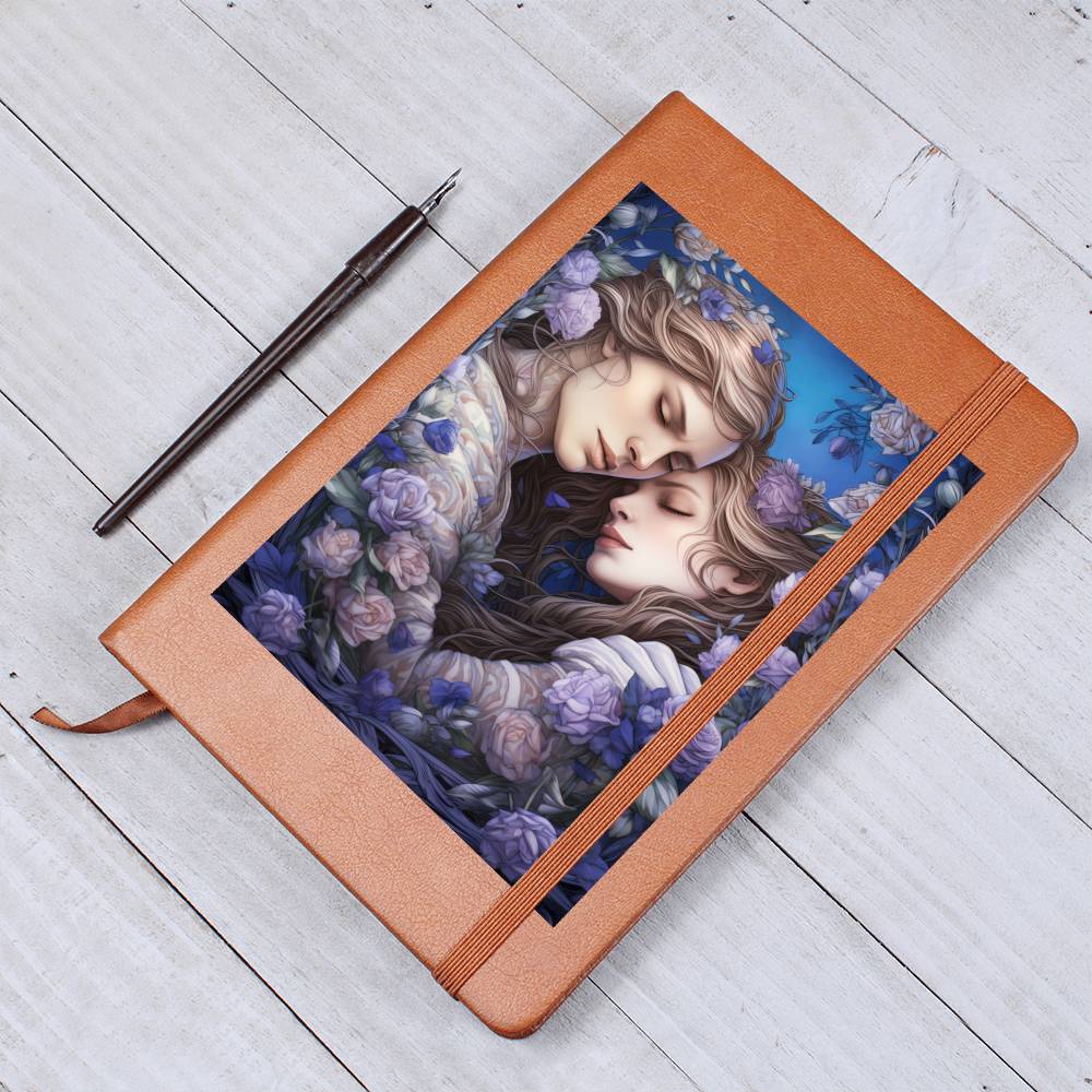 Valentine's Day Art 197 - Vegan Leather Journal