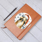 Christmas Dog - Saluki - Vegan Leather Journal