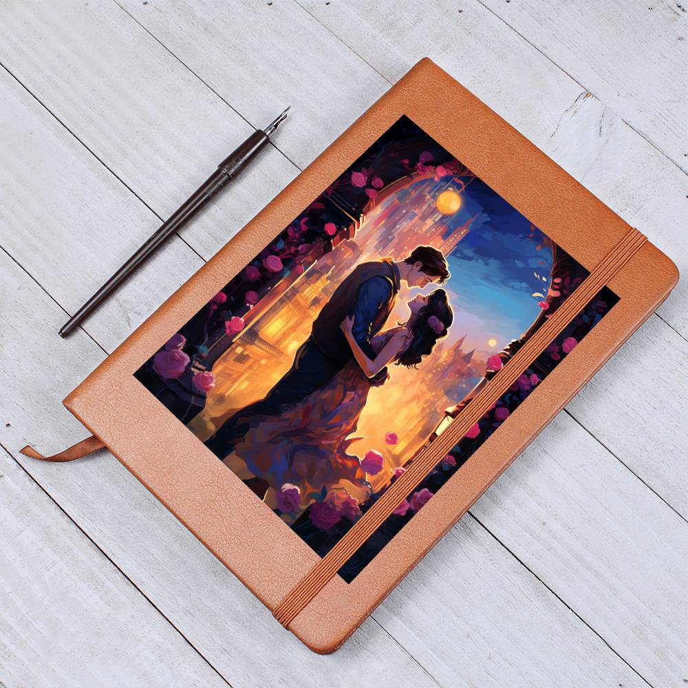 Valentine's Day Art 119 - Vegan Leather Journal