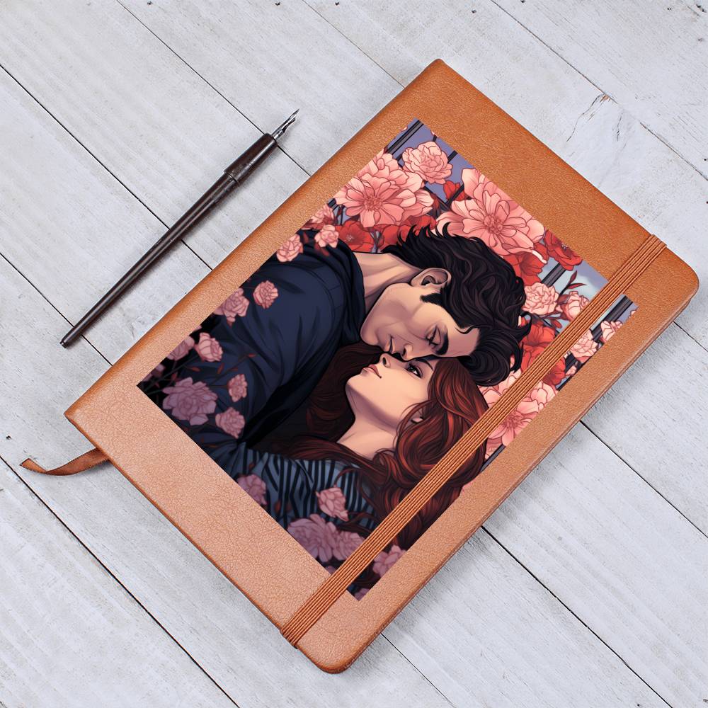 Valentine's Day Art 083 - Vegan Leather Journal