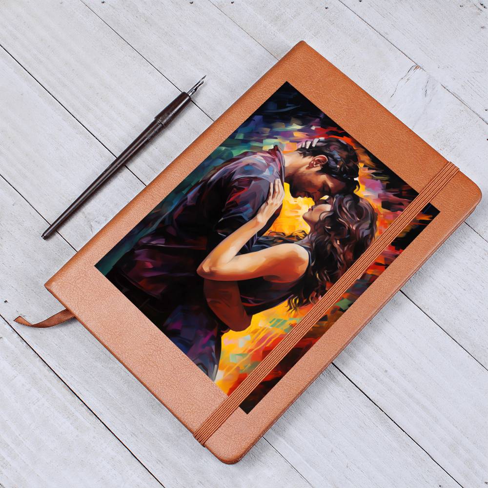 Valentine's Day Art 480 - Vegan Leather Journal