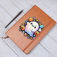 Cute Halloween Sticker 118 - Vegan Leather Journal