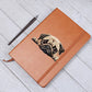 Pug Peeking - Vegan Leather Journal