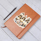 Luxury Wedding Decor Sticker 019 - Vegan Leather Journal