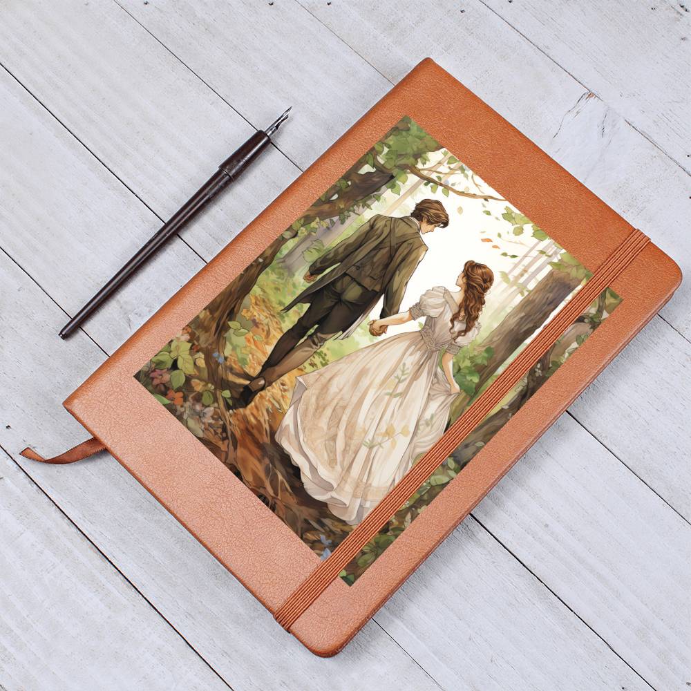 Valentine's Day Art 267 - Vegan Leather Journal