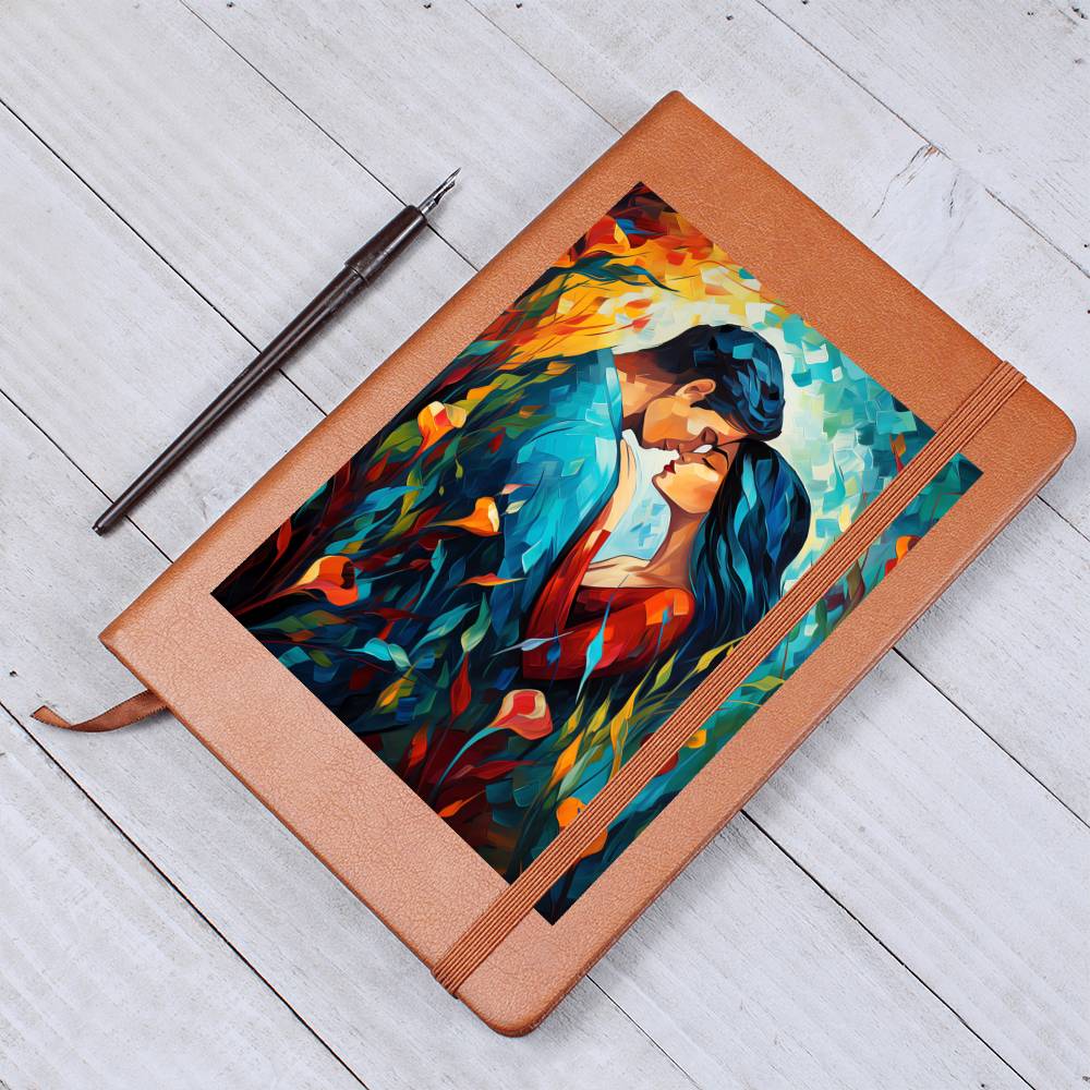 Valentine's Day Art 114 - Vegan Leather Journal