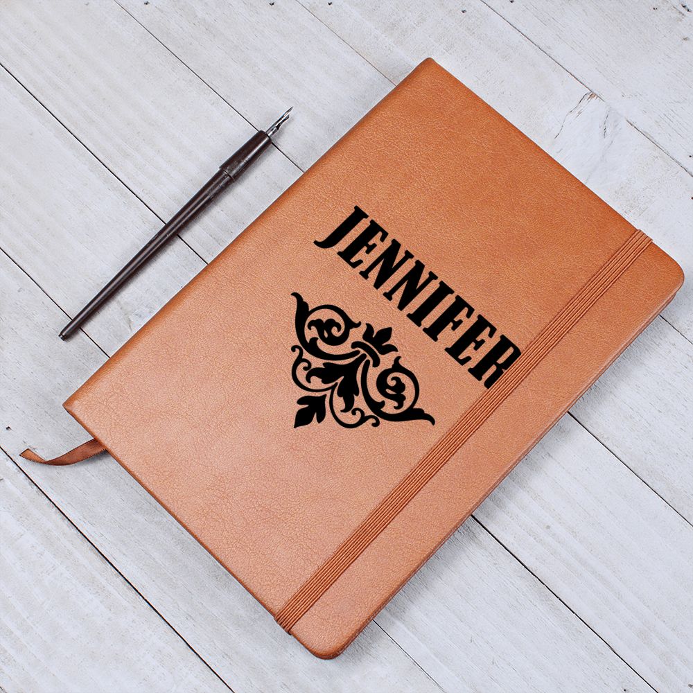 Jennifer v01 - Vegan Leather Journal