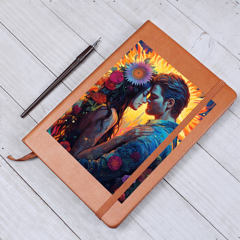Valentine's Day Art 294 - Vegan Leather Journal