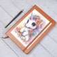 Cute Unicorn 092 - Vegan Leather Journal