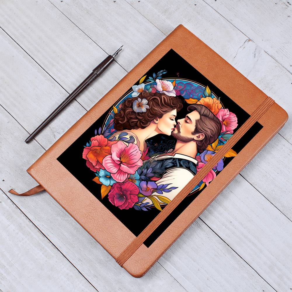 Valentine's Day Art 370 - Vegan Leather Journal