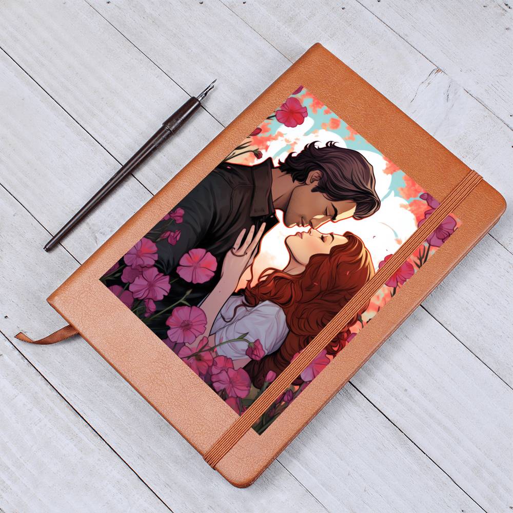 Valentine's Day Art 072 - Vegan Leather Journal