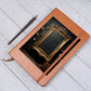 Ornate Gold Cover 105 - Vegan Leather Journal