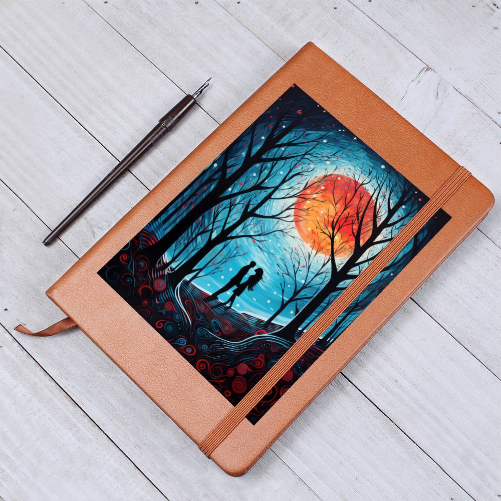 Valentine's Day Art 291 - Vegan Leather Journal