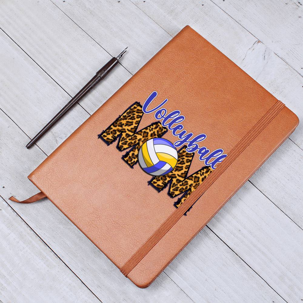 Volleyball Mom - Vegan Leather Journal